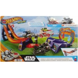 Hot Wheels Racers Star Wars Grogu s Great Race Track HPL32
