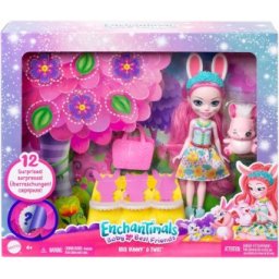 ENCHANTIMALS BABY BEST FRIENDS BREE BUNNY HLK85