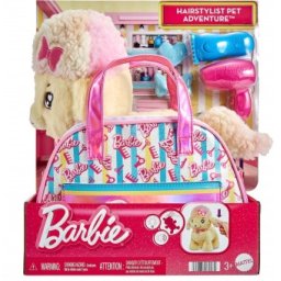 Barbie Styling Animal cu geanta HPJ43