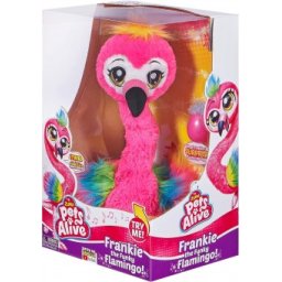 Zuru Pets Alive Frankie flamingo dansator jucarie interactiva de plus cu ou 9522
