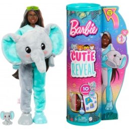 Papusa Barbie Cutie Reveal Elefant HKP98