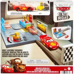 Cars Dinoco Rusteze Pista de curse cu lansator HGV69