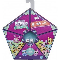 Littlest Pet Shop Lucky Pets animale de colectie set cu 10 surprize E7258