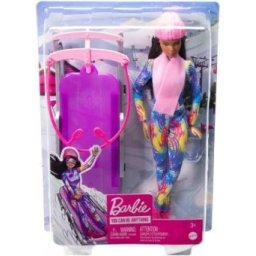 Papusa BARBIE aventura de iarna la sanius HGM74