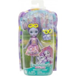Enchantimals City Tails Hadley Husky and Sledder HHB90