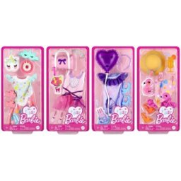 Barbie My First Barbie Set hainute cu accesorii HMM55