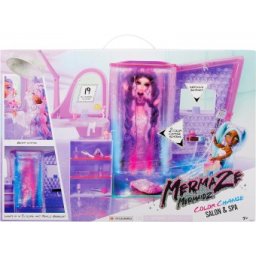 MERMAZE MERMAIDZ papusa sirena cu Salon si Spa set cu 19 accesorii 585220