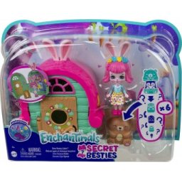 Enchantimals Secret Besties cabina lui Bree Bunny GTM47 set de joaca