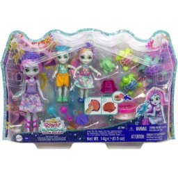 Enchantimals Royal Ocean Tinsley Turtle si familia de broaste testoase HCF95
