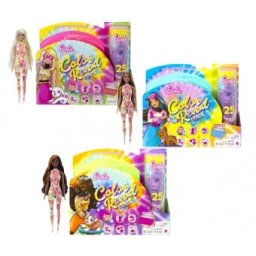 Papusa Barbie Color Reveal catel set HCD25