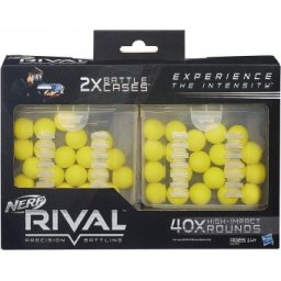 NERF RIVAL BATTLE set 40 bile B3483