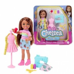 Barbie Chelsea papusa Can Be Fashion Designer HCK70 15cm