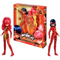 Miraculous Buburuza si Motan Noir Papusi Ladybug si Lady Dragon P50368