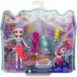 Enchantimals Royal Ocean Kingdom Sedda Seahorse si familia de caluti de mare HCF73