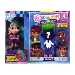 Hairdorables Harmony papusa cu Prieten Surpriza si 13 Accesorii Seria 2
