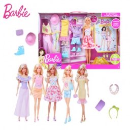 Barbie Fashion set joaca cu papusa si accesorii GFB83