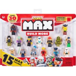 Zuru Max Build More Mini Figurine set 15 bucati 8344