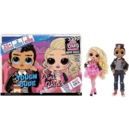 LOL SURPRISE OMG Movie Magic Tough Dude si Pink Chick 576501 set 2 papusi