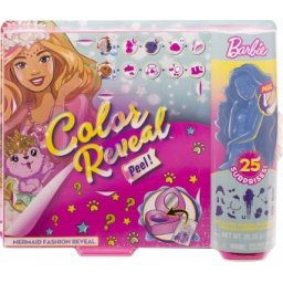 Barbie Color Reveal Peel Mermaid sirena GXV93