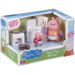 Peppa Pig Set bucatarie si figurine PEP06148