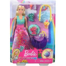 Barbie Dreamtopia Dragon Nursery Set Joaca cu Baby Dragons GJK51