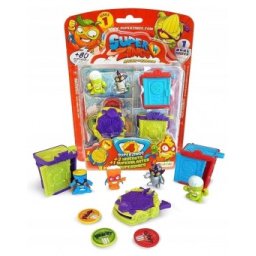 Super Zings Seria 1 pachet de 4 Super Disks plus Containers SZ12001