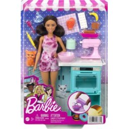 Barbie papusa in bucatarie HCD44