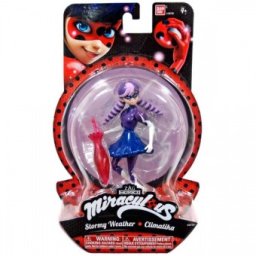 Miraculous Buburuza si Motan Noir figurina articulata Stormy Weather 14cm 39728