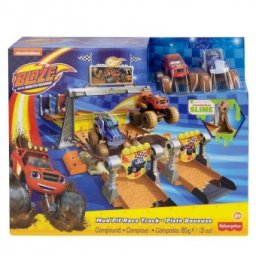 Blaze si Masinile Uriase Set Joaca Mud Pit Race GVG53
