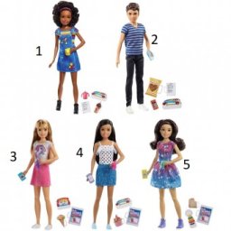 Barbie Skipper Babysitters Papusa cu accesorii FHY89