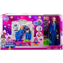 Barbie Statia spatiala set joaca cu papusa GXF27