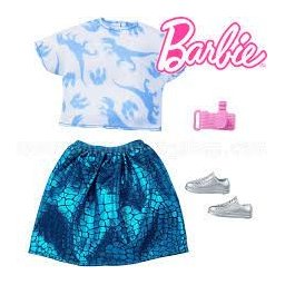 Barbie Jurassic World Top si fusta GRD48