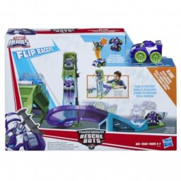 TRANSFORMERS RESCUE BOTS FLIP RACERS BLURR E0620