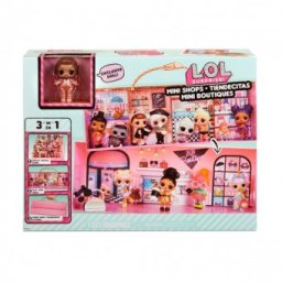 L.O.L. SURPRISE! MINI SHOPS 3 in 1 Set de joaca cu papusa 576297