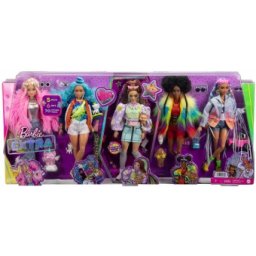Barbie Extra set 5 papusi cu una EXCLUSIVA HGB61