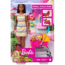 Mattel Barbie Stroll set de joaca cu carucior GHV93