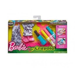 Barbie Crayola set de haine care se pot colora FPW12