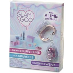 Glam Goo Deluxe Confetti 549635 (bratara si breloc cu pandantiv) set creativ