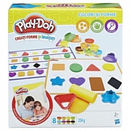 Play Doh culori si forme Set plastilina B3404