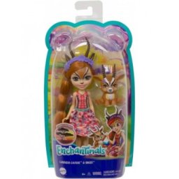 Enchantimals Gabriela Gazelle cu Racer GTM26