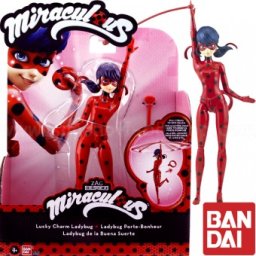 Miraculous Buburuza si Motan Noir papusa cu functii Buburuza Lucky Charm 39730
