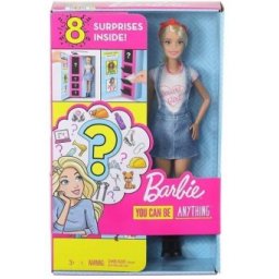 Barbie papusa fashion si tinuta surpriza GLH62