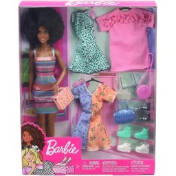 Barbie Fashion Party Papusa si Accesorii GHT32