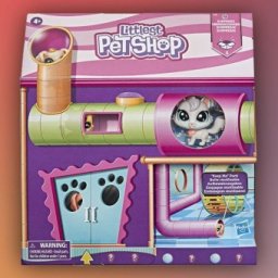 Littlest Pet Shop Casuta Animalutelor cu 9 accesorii E7434