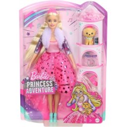 Barbie Princess Adventure Papusa Printesa cu accesorii GML76