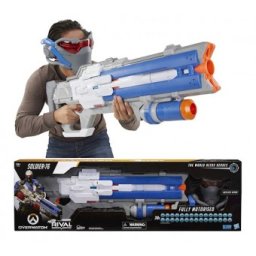 Nerf Rival Overwatch Soldier 76 cu masca si bile E4452