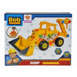 Bob Constructorul Scoop Bloc Constructie din Lemn 142 elemente