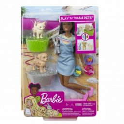 Papusa Barbie si gradinita pentru animale FXH12