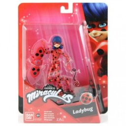 Miraculous Buburuza si Motan Noir Ladybug figurina articulata 12cm P50401