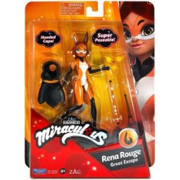Miraculous Buburuza si Motan Noir Rena Rouge figurina articulata 12cm P50404